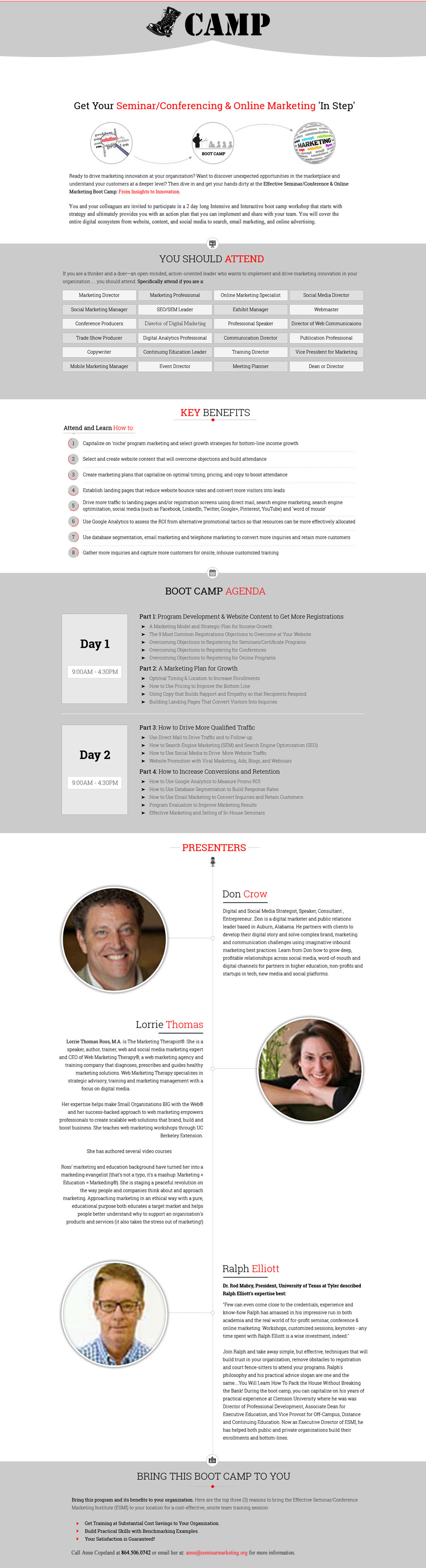 Boot Camp Information in Detail Image